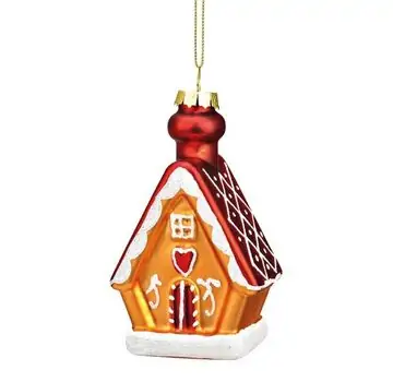Gingerbread House Hanging Decoration - ნაძვის ხის სათამაშო, 2 image