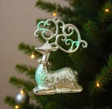 Sitting Deer Hanging Decoration - ნაძვის ხის სათამაშო