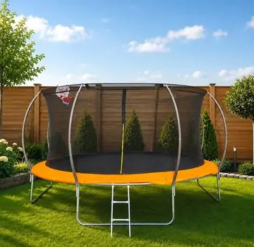 Metal & Plastic Trampoline 427cm 14FT - ბატუტი