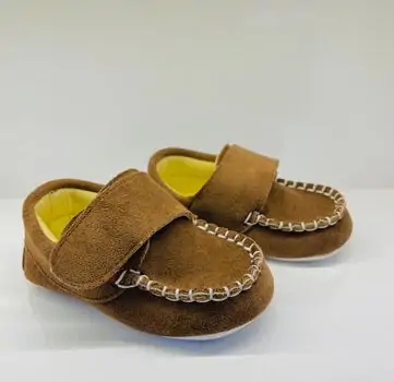 Papulin Baby Shoes 0-12 Months 3140 ჩვილის ფეხსაცმელი Brown