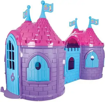 Pilsan-ის პრინცესას სასახლე 07 964 PRINCESS CASTLE WITH TWIN TOWERS-PURPLE