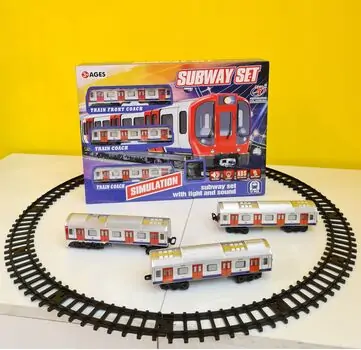SUBWAY SET სათამაშო ელექტრო მატარებელი JHX5508