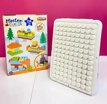 MASTER BLOCKS W ACCESSORIES 128 PCS Pilsan-ის სათამაშო კუბიკები 03 571, 2 image