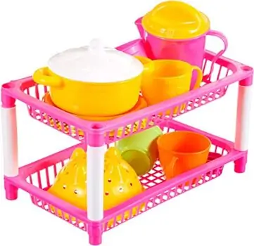 Dede 01034 DOUBLE KITCHEN SET სათამაშო სამზარეულოს აქსესუარები, 2 image