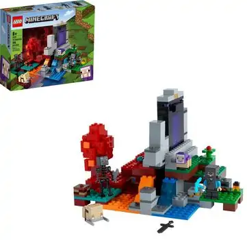 Lego Minecraft 21172  The Ruined Portal
