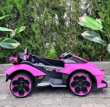 Lamborghini V12 Sports Car Pink - ელექტრო მანქანა, 3 image