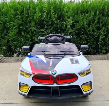 BMW Racing Car White - ელექტრო მანქანა, 2 image