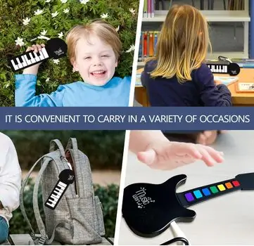 Mini Roll Up Musical Instrument - სათამაშო კეცვადი მუსიკალური ინსტრუმენტი, 2 image