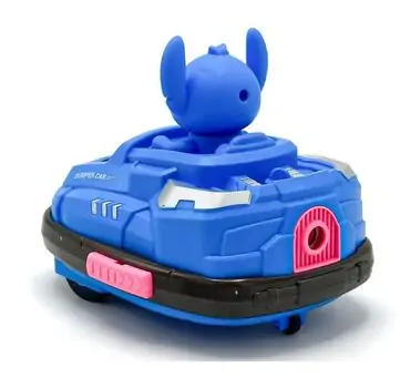 Stitch Radio-Controlled Car With Light And Steam - სტიჩის მანქანა განათებით და ორთქლის ფუნქციით, 4 image