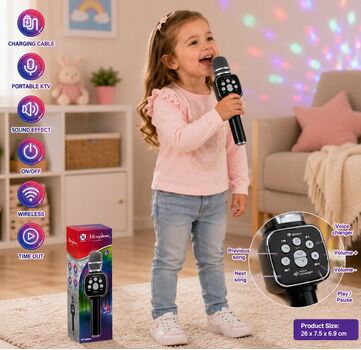 Multifunctional Microphone - სათამაშო მრავალფუნქციური მიკროფონი