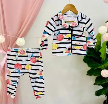 Baby Pajamas Set 2in1 Set MURATBABY Orange 7649 საბავშვო საღამური