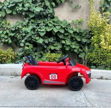 Audi Electric Car For Kids Red საბავშვო ელექტრო მანქანა, 2 image