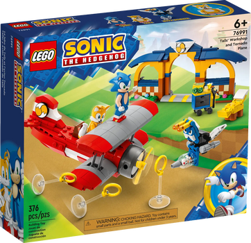 Lego Sonic 76991 Tails' Workshop and Tornado Plane