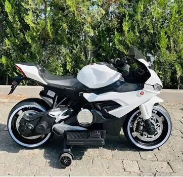 Electric Moto BMW White - ელექტრო მოტოციკლი, 3 image