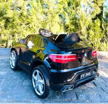 BMW X6 Electric Car Painted Black - ელექტრო მანქანა კაუჩუკის საბურავებით, 5 image