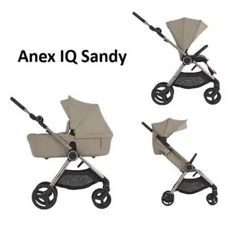 Anex IQ 3x1 Sandy საბავშვო ეტლის კომპლექტი