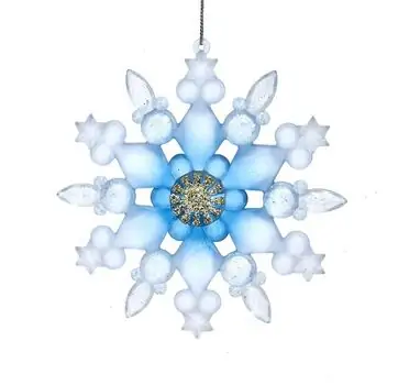 Snowflake Hanging Decoration - ნაძვის ხის სათამაშო, 2 image