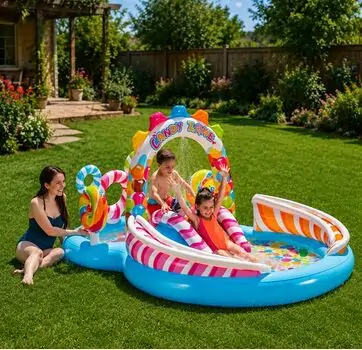 Intex 57149 CANDY ZONE- გასაბერი აკვაპარკი