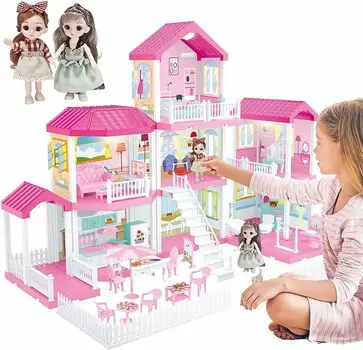 Princess Dream house ოცნების სახლი  244 pcs