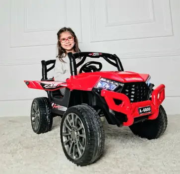 Mitsubishi Jeep Red - ელექტრო მანქანა