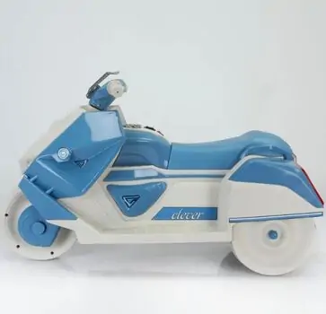Electric Motorcycle Cute Blue - ელექტრო მოტოციკლი, 2 image