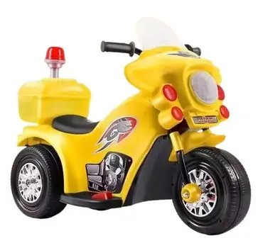 Electric Motorbike Yellow ელექტრო მოტოციკლი