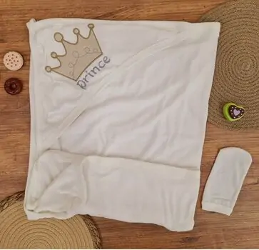 Hooded Towel Prince საბავშვო პირსახოცი