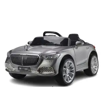 Mercedes Benz Painting Silver/Grey - ელექტრო მანქანა კაუჩუკის საბურავებით, 12 image