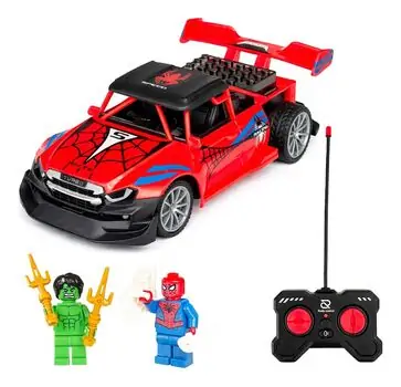 Spider Man Remote Control Spray Car -  სათამაშო დისტანციური მანქანა ორთქლის ფუნქციით, 2 image
