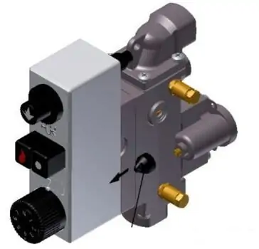 გაზის გამათბობელი AKOG-2M-(H)-CP (Black), 2 image