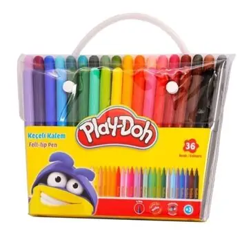 Play-Doh Felt-tip pen 36 Colors 2mm KE013 ფერადი ფლომასტერების ნაკრები