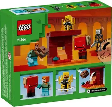 Lego Minecraft 21266 The Nether Lava Battle, 9 image