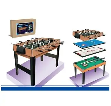 Tabletop Games 4 In 1 Football/Tennis/Hockey/Billiards- სამაგიდო ფეხბურთი/ტენისი/ჰოკეი/ბილიარდი, 2 image