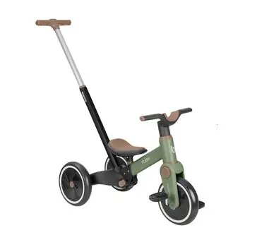 Kikkaboo Tricycle 5in1 Flash Army Green - სამ თვლიანი ველო-ეტლი