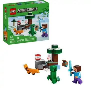 Lego Minecraft 21583 Steve's Taiga Adventure