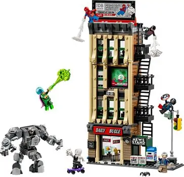 Lego Super Heroes 76342 Spider-Man vs. Mysterio: The Daily Bugle, 2 image