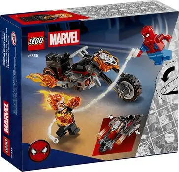 Lego Super Heroes 76335 Spider-Man vs. Ghost Rider Motorcycle, 11 image