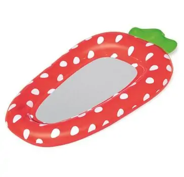 Bestway 43644 Strawberry Floats - გასაბერი მარწყვის ლეიბი