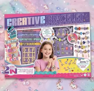Creative Bracelet Making Set - სათამაშო დასამზადებელი სამაჯურები, 2 image