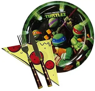 United Labels AG საბავშვო ჭურჭლის ნაკრები Turtle pizzaset 0118489