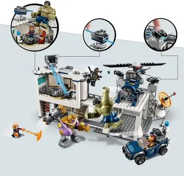 AVENGERS  BATTLE CONSTRUCTOR საბავშვო კონსტრუქტორი შურისმაძიებლების ნაკრები, 4 image