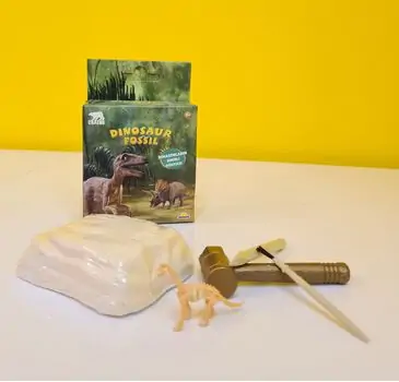 Dinosaur Fossil აღმოაჩინე დინოზავრის ჩონჩხი