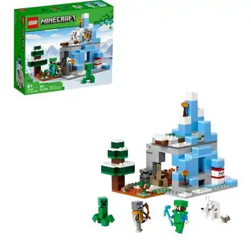 LEGO Minecraft 21243 The Frozen Peaks