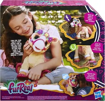 furReal Cinnamon My Stylin Pony Toy - სათამაშო პონი, 9 image