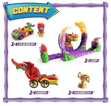 Magic Box T-Racers Dragon Loop - საბავშვო სათამაშო ტრასა, 4 image