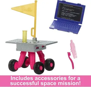Barbie 65th Anniversary Careers Astronaut Doll - ბარბის სათამაშო თოჯინა, 4 image