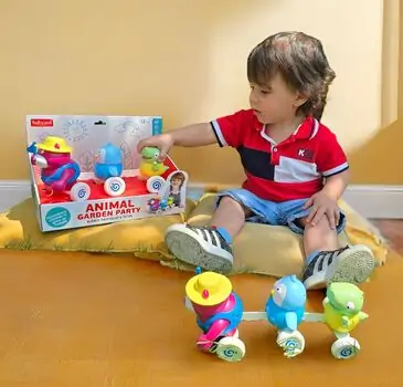 Baby Yard Animal Garden Party - განსავითარებელი სათამაშო