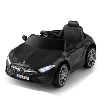 Mercedes-Benz Black - ელექტრო მანქანა კაუჩუკის საბურავებით, 2 image