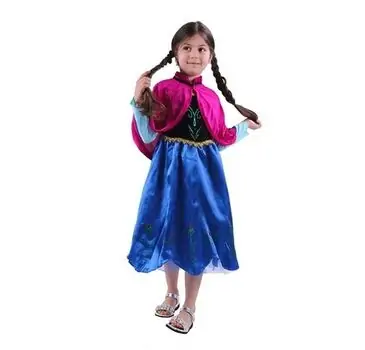 Anna Frozen  Princess Dress - პრინცესა ანას კაბა