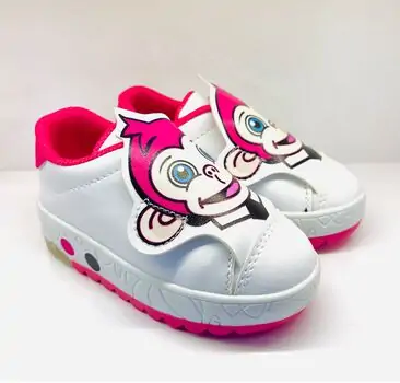 SCHONY KIDS საბავშვო ფეხსაცმელი 2001 Monkey with Light Pink